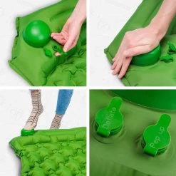 TRVLMORE Slaapmat - Zelfopblazend - 1 Persoons - Ingebouwde Pomp En Kussen - Groen 13 TRVLMORE Slaapmat - Zelfopblazend - 1 Persoons - Ingebouwde Pomp En Kussen - Groen -Kampeerclub 1200x1200 1242