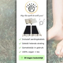 Earthle Volledige Earthing Tweepersoons Aardingsset - 2x Slaapmat + 2x Kussensloop - Aardingsmat - Aarden - Earthing Mat - Aarding - Grounding Mat - Kussensloop - Aardingskussensloop - Combo Deal -Kampeerclub 1200x1200 1278