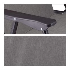 Relaxdays Campingstoel Inklapbaar Set Van 2 - Klapstoel 100 Kg - Visstoel Met Armleuningen - Grijs -Kampeerclub 1200x1200 13