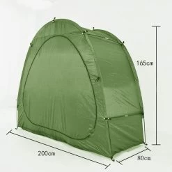 Merkloos Fietstent,Beschermhoes Fietsenschuur, Tent Voor Camping In De Open Lucht-groen 200*80*165CM -Kampeerclub 1200x1200 1310