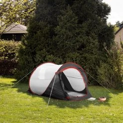 JEMIDI Tweepersoons Pop-up Tent - Opgooitent, Werptent Voor 2 Personen - Ideaal Als Festivaltent Of Kampeertent - Verschillende Kleuren -Kampeerclub 1200x1200 1355
