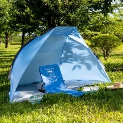 Navaris Windscherm Voor Het Strand - Zon- En Windbescherming Voor Drie Personen - Pop-up Speeltent Met UV- Bescherming - Beach Shelter Met Draagtas 11 Navaris Windscherm Voor Het Strand - Zon- En Windbescherming Voor Drie Personen - Pop-up Speeltent Met UV- Bescherming - Beach Shelter Met Draagtas -Kampeerclub 1200x1200 1425