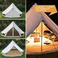 Skandika Tipii 400 Canvas Tent – Tipi-tenten – 8 Persoons Familietent - Campingtent – Muggengaas – 250 Cm Stahoogte – 400 Cm Diameter – 4000 Mm Waterkolom – Indische Tent, Partytent, Festivaltent – Outdoor, Camping, Tuin – Kamperen – Wit 15 Skandika Tipii 400 Canvas Tent – Tipi-tenten – 8 Persoons Familietent - Campingtent – Muggengaas – 250 Cm Stahoogte – 400 Cm Diameter – 4000 Mm Waterkolom – Indische Tent, Partytent, Festivaltent – Outdoor, Camping, Tuin – Kamperen – Wit -Kampeerclub 1200x1200 1491