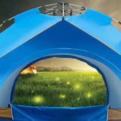 Fish Life Waterdichte Tent - Lichtgewicht Tent - Tent Voor 2-4 Personen - 200*200*140 Cm - Outdoor Camping Tent - Licht Blauw -Kampeerclub 1200x1200 1503