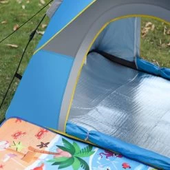 Fish Life Waterdichte Tent - Lichtgewicht Tent - Tent Voor 2-4 Personen - 200*200*140 Cm - Outdoor Camping Tent - Licht Blauw -Kampeerclub 1200x1200 1504