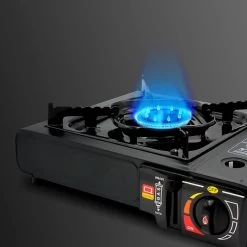 Borvat® |Draagbare Gasfornuis - Camping Kookstel - Inclusief 4 Gasflessen - Gas Stove - Gasfornuis - Kooktoestel - Outdoor - Op Reis + Gratis Smartphone Auto Magneethouder. -Kampeerclub 1200x1200 1679