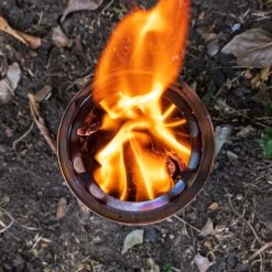 Solo Stove Lite Draagbare Kooktoestel. Geen Vloeibare Brandstof Nodig. Krachtige Efficiënte Houtverbranding En Weinig Rook. Voor 1-2 Personen, 304 Roestvrijstaal, Compact ⌀ 10,8 Cm, Hoogte 14,5 Cm, 255g. -Kampeerclub 1200x1200 1687