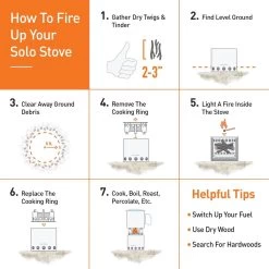 Solo Stove Lite Draagbare Kooktoestel. Geen Vloeibare Brandstof Nodig. Krachtige Efficiënte Houtverbranding En Weinig Rook. Voor 1-2 Personen, 304 Roestvrijstaal, Compact ⌀ 10,8 Cm, Hoogte 14,5 Cm, 255g. -Kampeerclub 1200x1200 1689