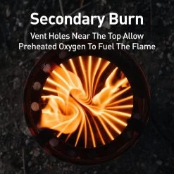 Solo Stove Lite Draagbare Kooktoestel. Geen Vloeibare Brandstof Nodig. Krachtige Efficiënte Houtverbranding En Weinig Rook. Voor 1-2 Personen, 304 Roestvrijstaal, Compact ⌀ 10,8 Cm, Hoogte 14,5 Cm, 255g. -Kampeerclub 1200x1200 1690