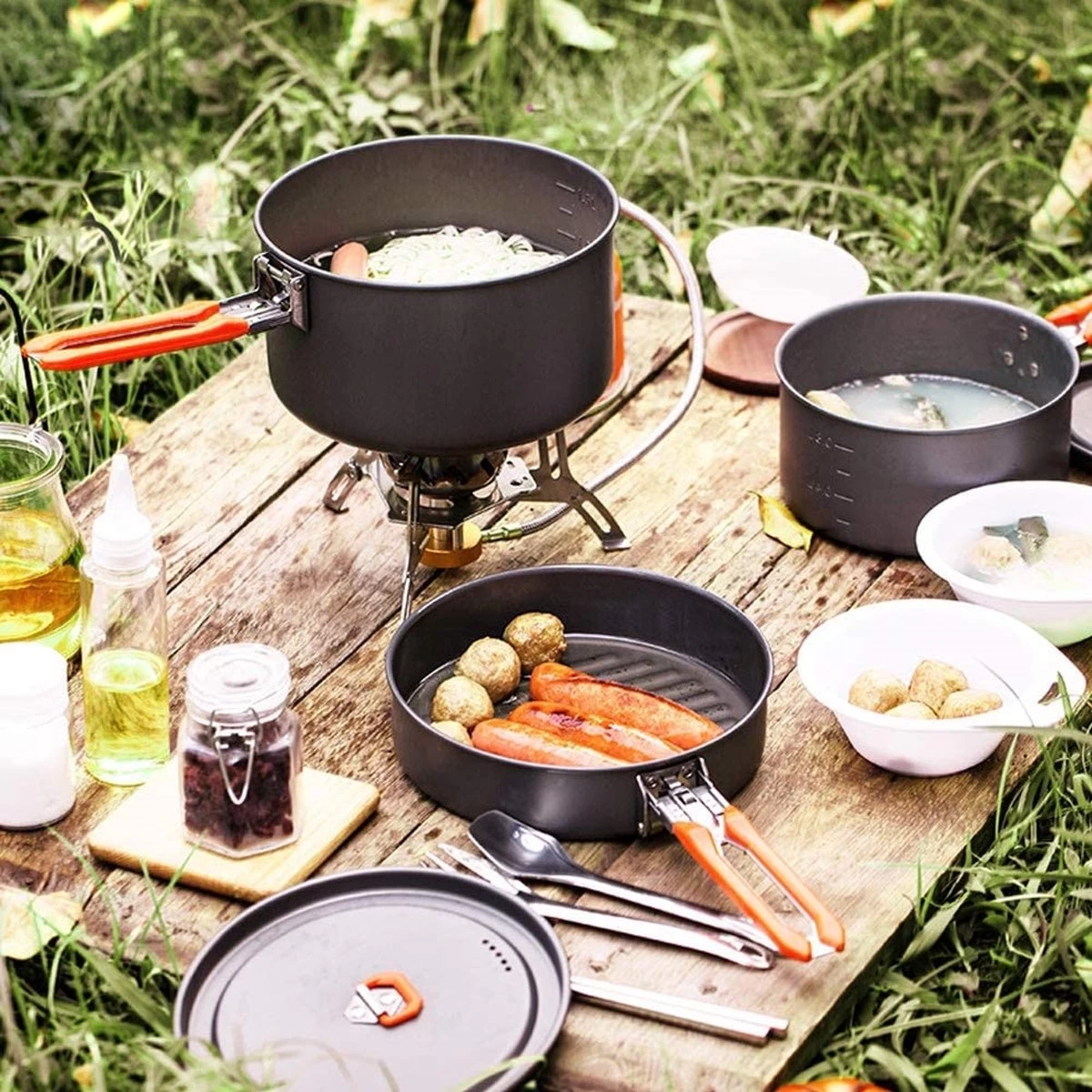 Ultralichte En Opvouwbare Gasbrander Op Pootjes Met Keramische Ontsteking 3 Ultralichte En Opvouwbare Gasbrander Op Pootjes Met Keramische Ontsteking - Afbeelding 3