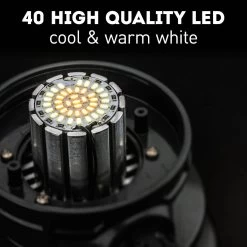 Favour L0944 Retro LED Lantaarn Hoog Vermogen 1300 Lumen, Vintage Design, Tuinlantaarn, Camping Lamp, Stormlantaarn Kleurtemperatuur Instelbaar Warm Wit Tot Koel Wit, Traploos Dimbaar Incl. Kaarslichtstand -Kampeerclub 1200x1200 1776