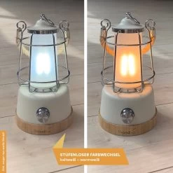 Skandika Kiruna LED-Lamp – Tentlampen – Campinglampen – Buiten Lantaarn – Buitenverlichting – Buiten Lamp - Retro Outdoor Camping Lamp Met Powerbank, Traploos Dimbaar, Draadloos, Oplaadbare Batterij, USB, Warm En Koud Wit, 75h Lichtduur – Groen -Kampeerclub 1200x1200 1786