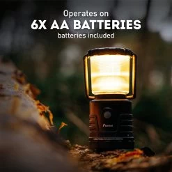 Favour L1061 Camping Lamp LED, 875 Lumen, IP64, Waterdicht, Draagbare Kampeerlamp, Tentlamp, Schokbestendig, 4 Verschillende Lichtmodi Incl Kaarslicht-modus, Afneembaar Deksel, Handig & Compact Formaat -Kampeerclub 1200x1200 1848