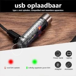 JGS Mini Zaklamp-Led-400 Lumen-USB-C-Oplaadbaar-Sleutelhanger-multifunctioneel-JGS Multicard -Kampeerclub 1200x1200 1893