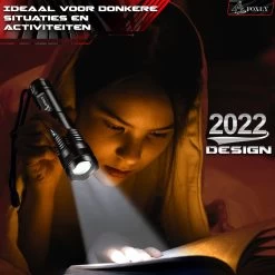 FOXLY Militaire LED Zaklamp PRO XI (Inclusief Oplader En Batterij) - Opbergdoos - Waterproof - Telescopische Lens - Schokbestendig - 3000 Lumen -Kampeerclub 1200x1200 1918