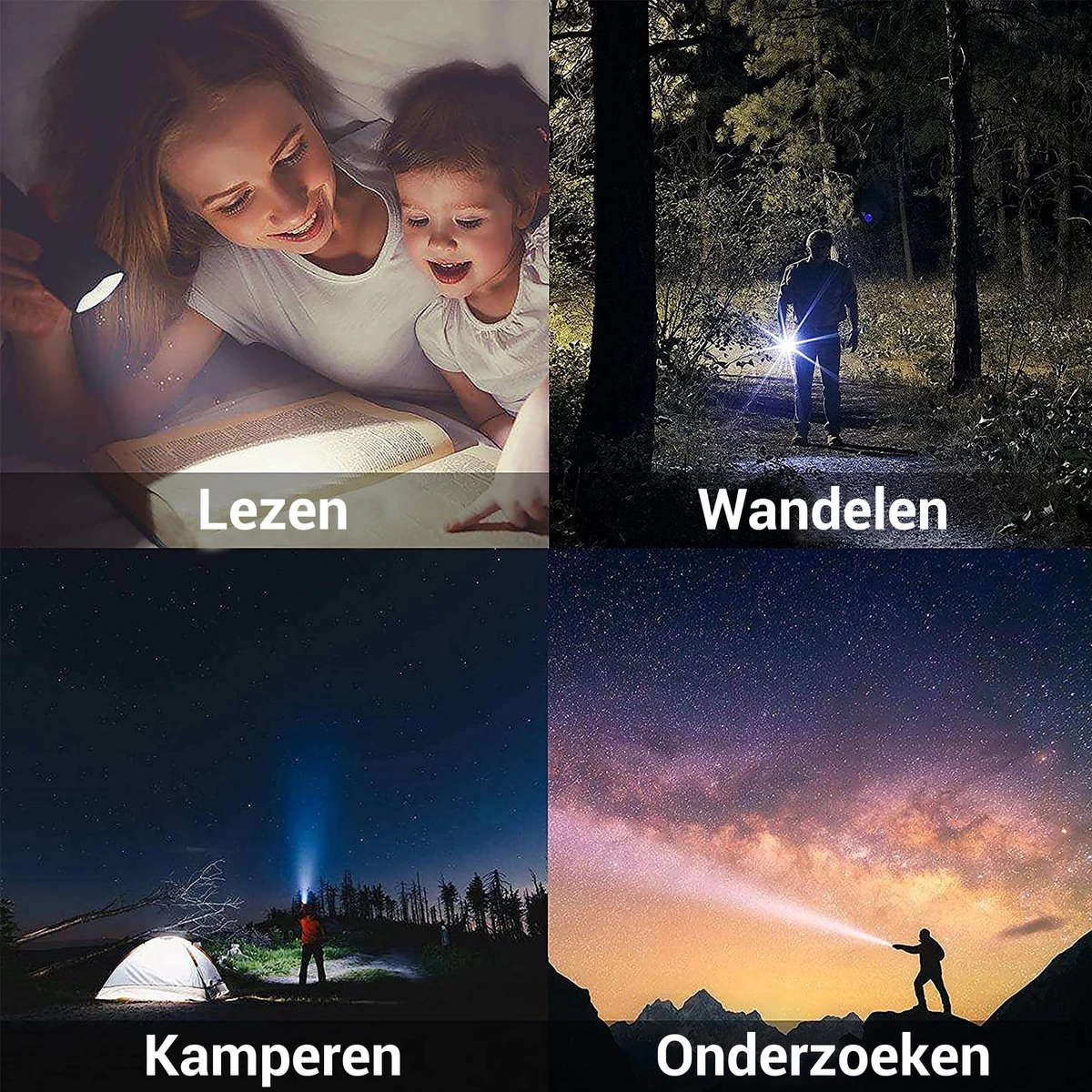 TIGIOO Zaklamp LED Oplaadbaar - Incl. Oplader & Batterij & Koffertje - Zaklamp Militaire 10 TIGIOO Zaklamp LED Oplaadbaar - Incl. Oplader & Batterij & Koffertje - Zaklamp Militaire - Afbeelding 10