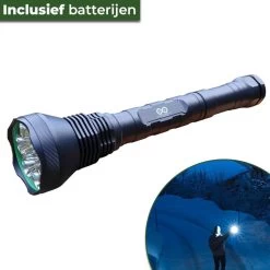 Ultra Krachtige Zaklamp - 10000 Lumen - 9 LED - Waterproof IP-54 - By Unlimited Products