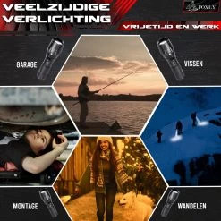 FOXLY 2 X Militaire LED Zaklamp (inclusief Batterij En Oplader) - Waterproof - Schokbestendig - Opbergdoos - 2 Stuks -Kampeerclub 1200x1200 1998