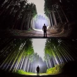 Militaire Zaklamp LED Oplaadbaar USB - 3000 Lumen - Holster - 3000 MAh Batterij - Aanpasbare Zoom - 5 Lichtmodi - IP65 Spatwaterdicht - Zwart -Kampeerclub 1200x1200 2040