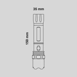 Zaklamp LED Oplaadbaar - Complete Set Met Lader En Autolader - Zoom En Stroboscoop Functies - Waterdicht 17 Zaklamp LED Oplaadbaar - Complete Set Met Lader En Autolader - Zoom En Stroboscoop Functies - Waterdicht -Kampeerclub 1200x1200 2047