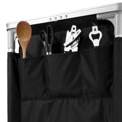 Tectake - Campingkeuken Afm. 97 X 47,5 X 78cm Zwart - 403348 -Kampeerclub 1200x1200 205