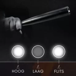 Merkloos Militaire Knuppel Zaklamp LED - 36 Cm - Anti-Inbraak - IPX6 Waterdicht - Zelfverdediging - Tactische Zaklamp - Survival Zaklamp -Kampeerclub 1200x1200 2070