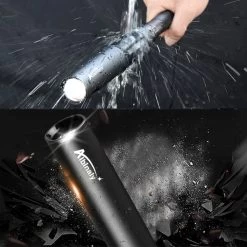 Merkloos Militaire Knuppel Zaklamp LED - 36 Cm - Anti-Inbraak - IPX6 Waterdicht - Zelfverdediging - Tactische Zaklamp - Survival Zaklamp -Kampeerclub 1200x1200 2072