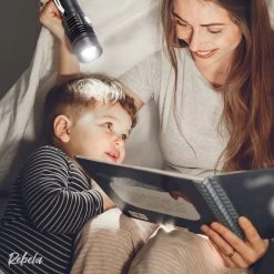 Rebela | Zaklamp Led Oplaadbaar | Flashlight Rechargeable | Waterproof Military Flashlight | Zaklamp 1200 Lumen | Inzoombaar | Oplaadbaar | Inclusief 1 Stuk Oplaadbare Batterij 18650 | Zwart -Kampeerclub 1200x1200 2159