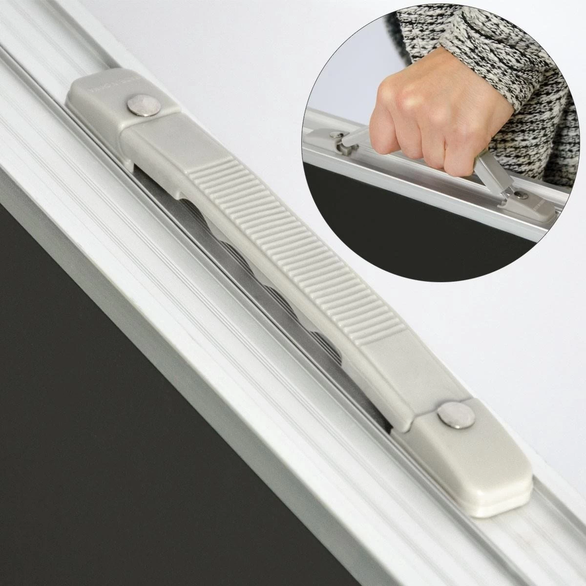 Aluminium Kampeertafel 120x60cm - Campingtafel Inklapbaar - 3-voudig Verstelbare Vouwtafel Antraciet 4 Aluminium Kampeertafel 120x60cm - Campingtafel Inklapbaar - 3-voudig Verstelbare Vouwtafel Antraciet - Afbeelding 4