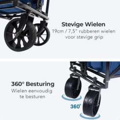 LifeGoods Bolderkar - Opvouwbaar - Tot 120KG - 103L - Extra Draagtas En Duwstang - Wasbaar Polyester - 98x45cm - Blauw/Grijs 21 LifeGoods Bolderkar - Opvouwbaar - Tot 120KG - 103L - Extra Draagtas En Duwstang - Wasbaar Polyester - 98x45cm - Blauw/Grijs -Kampeerclub 1200x1200 2264