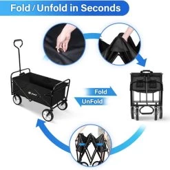 Rijoka Opvouwbare Bolderkar Mét Harde Bodem | Groen -Kampeerclub 1200x1200 2268