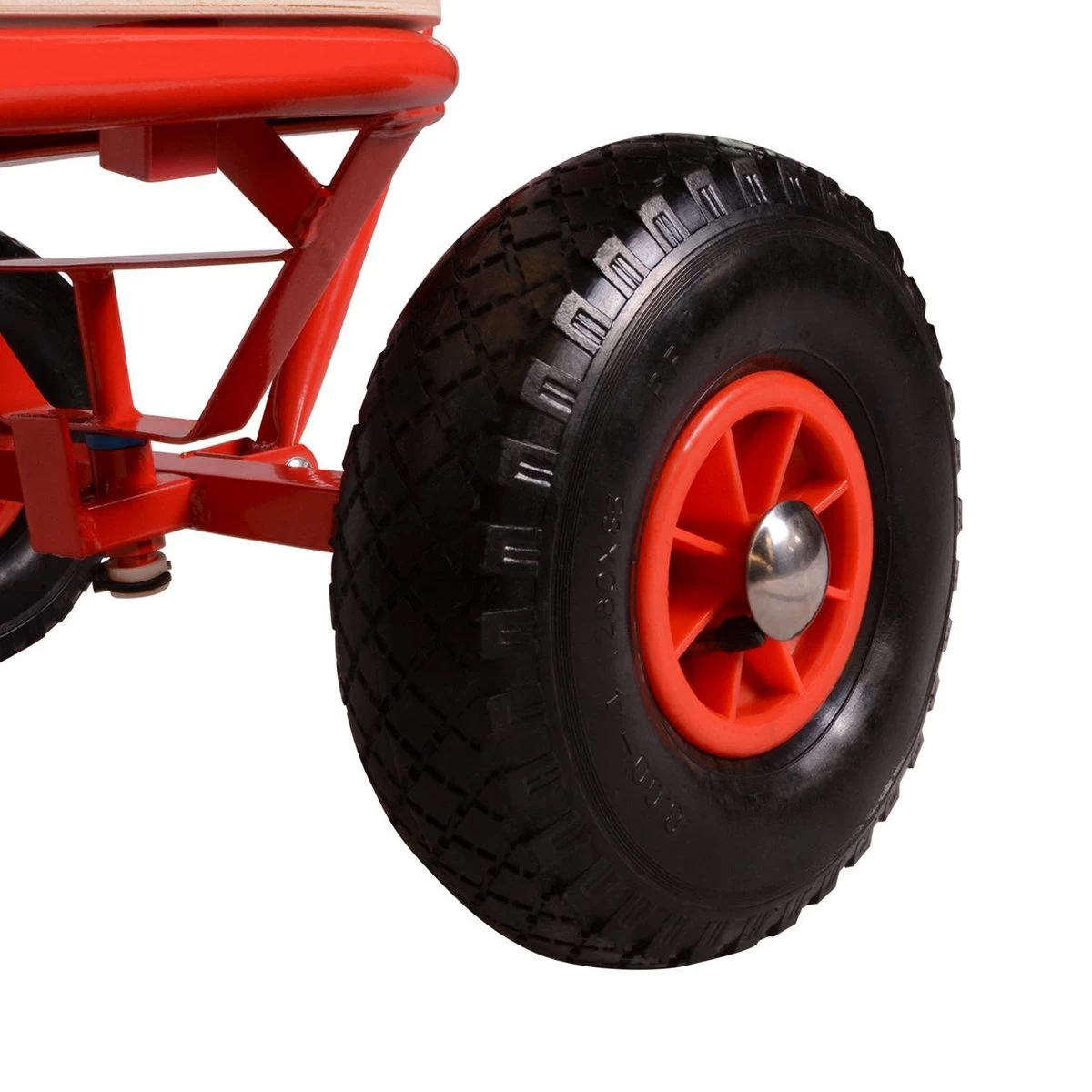 Benson Bolderkar - Bolderwagen Hout - Strandwagen - Kinderen - Boodschappenkar 5 Benson Bolderkar - Bolderwagen Hout - Strandwagen - Kinderen - Boodschappenkar - Afbeelding 5