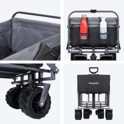 LifeGoods Bolderkar - Opvouwbaar - Tot 80KG - 94L - Wasbaar Polyester - 98x45cm - Zwart/Grijs 21 LifeGoods Bolderkar - Opvouwbaar - Tot 80KG - 94L - Wasbaar Polyester - 98x45cm - Zwart/Grijs -Kampeerclub 1200x1200 2309