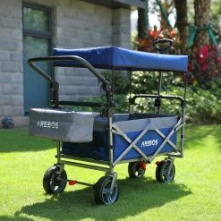 AREBOS Premium Steekwagen Met Dak Opvouwbare Tuinkar Handkar Bolderkar Blauw / Grijs 15 AREBOS Premium Steekwagen Met Dak Opvouwbare Tuinkar Handkar Bolderkar Blauw / Grijs -Kampeerclub 1200x1200 2387