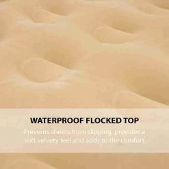 Merkloos Avenli 88030 Hoog Verhoogd Gevlokt Luchtbed | Queensize | Ingebouwde Pompen | Snelle En Gemakkelijke Inflatie -Kampeerclub 1200x1200 2433