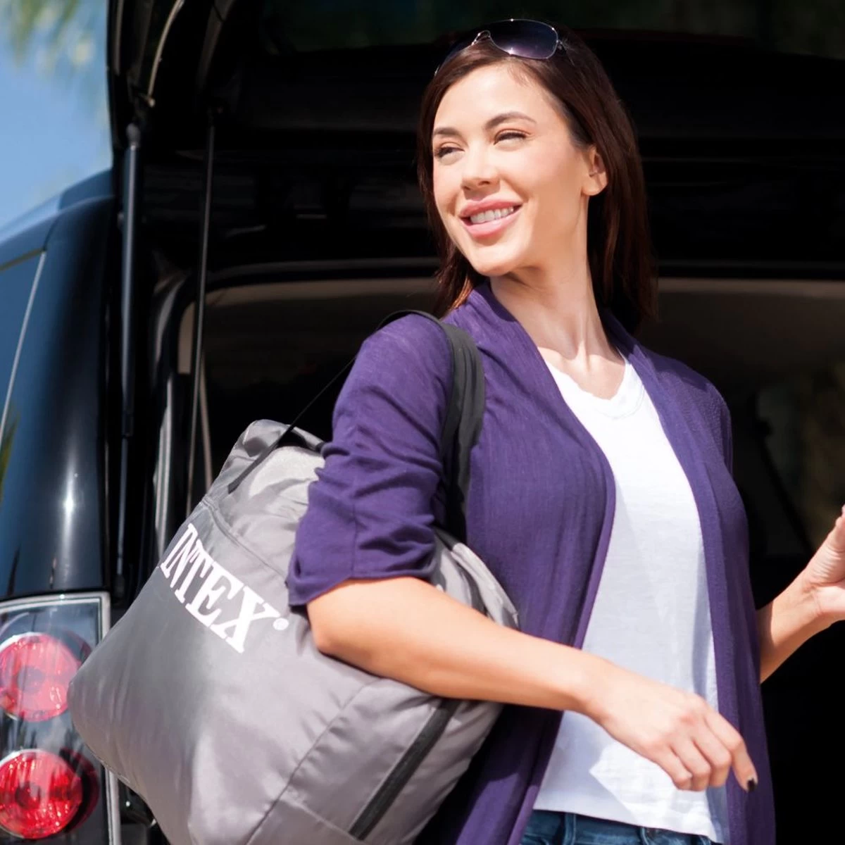 Intex Premaire II Elevated Queen Luchtbed - 2-persoons - 203x152x46 Cm 6 Intex Premaire II Elevated Queen Luchtbed - 2-persoons - 203x152x46 Cm - Afbeelding 6