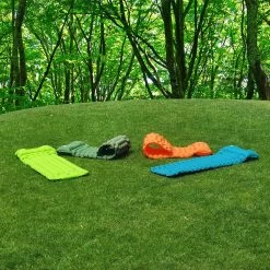 LVNRIDS Isomat, Zelfopblazend, Ultralicht, Luchtmatras, Camping, Zelfopblaasbaar, Opblaasbaar Matras, 3,9 Inch Dik, Met Voetperspomp En Kussen, Voor Camping, Reizen, Outdoor, Wandelen, Strand, Oranje -Kampeerclub 1200x1200 2550