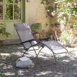 LAFUMA R Clip - Relaxstoel - Verstelbaar - Inklapbaar - Zero Gravity - Magnolia/Light Pink -Kampeerclub 1200x1200 350