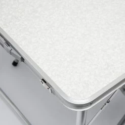 Aluminium Kampeertafel 120x60cm - Campingtafel Inklapbaar - 3-voudig Verstelbare Vouwtafel Grijs -Kampeerclub 1200x1200 389