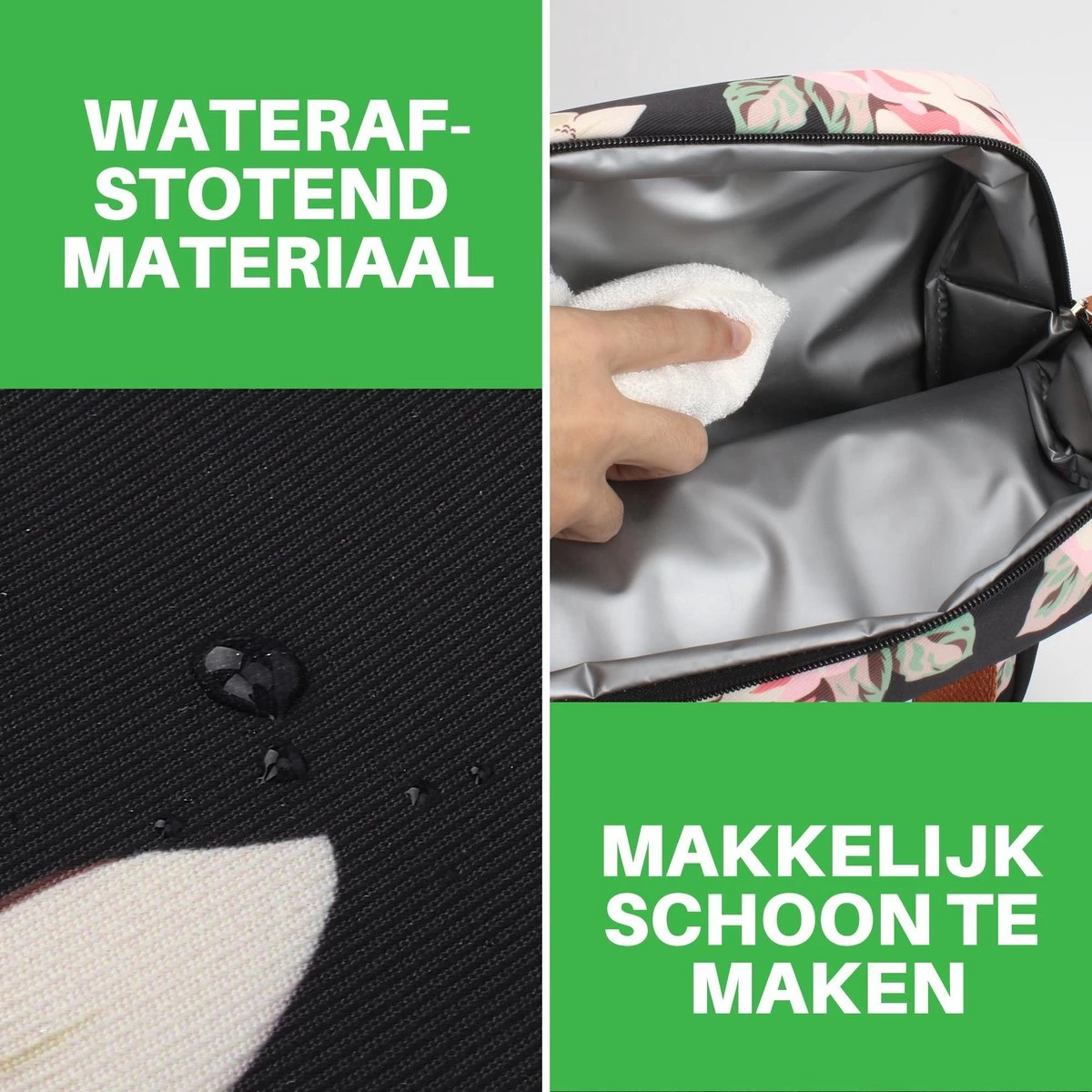 Brisby 4 Laags Geïsoleerde Koeltas - Lunchtas 7 Liter - Bloemetjes 7 Brisby 4 Laags Geïsoleerde Koeltas - Lunchtas 7 Liter - Bloemetjes - Afbeelding 7