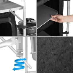 Tectake - Campingkeuken Afm. 172 X 52 X 104cm Zwart - 403344 -Kampeerclub 1200x1200 45