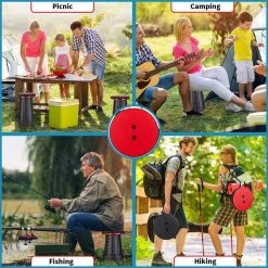 Kampeerkruk - Uitschuifbare Kruk - Rood/Zwart- Tot 120 Kg - Travel Stool - Opvouwbare Campingkruk - Inklapbaar Krukje - Telescopische Kruk - Camping - Outdoor 15 Kampeerkruk - Uitschuifbare Kruk - Rood/Zwart- Tot 120 Kg - Travel Stool - Opvouwbare Campingkruk - Inklapbaar Krukje - Telescopische Kruk - Camping - Outdoor -Kampeerclub 1200x1200 52