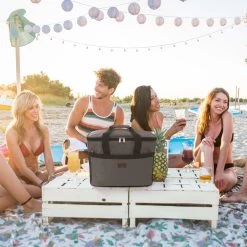 Packaway 4 Laags Geïsoleerde Koeltas - Lunchtas 30 Liter - Grijs -Kampeerclub 1200x1200 609