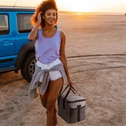 Packaway 4 Laags Geïsoleerde Koeltas - Lunchtas 30 Liter - Grijs -Kampeerclub 1200x1200 610