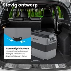 Auronic Elektrische Koelbox - 49.5L - Compressor - 12V En 240V - Grijs -Kampeerclub 1200x1200 729