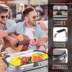 Bomoe Koeltas Picknickmand Opvouwbaar IceBreezer K47 - 47x27x26 Cm - 32 Liter- Perfect Voor Barbecues Of Boodschappen -Kampeerclub 1200x1200 755