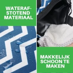 Brisby 4 Laags Geïsoleerde Koeltas - Lunchtas 10 Liter - Zigzag Blauw -Kampeerclub 1200x1200 761