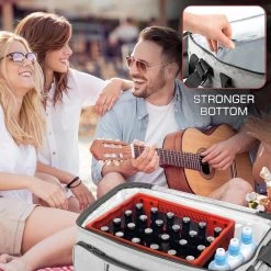 Bomoe Opvouwbare Koeltas IceBreezer KT53 - Koelbox Voor Onderweg - 53x37x32 Cm - 52 Liter - Picknicktas Perfect Voor Barbecues Of Festivals -Kampeerclub 1200x1200 771