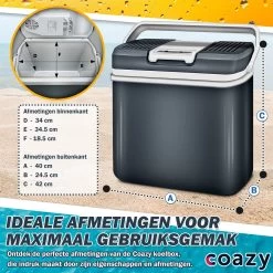 Koelbox 24L Met ECO Modus Voor Auto & Camping - Frigobox Elektrisch 24 Liter Met 12v 230 Volt - Verkoelt En Verwamt - MiniBar - Mini Koelkast -Kampeerclub 1200x1200 787