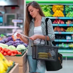 Brisby 4 Laags Geïsoleerde Koeltas - Boodschappentas 21 Liter - Zwart -Kampeerclub 1200x1200 791